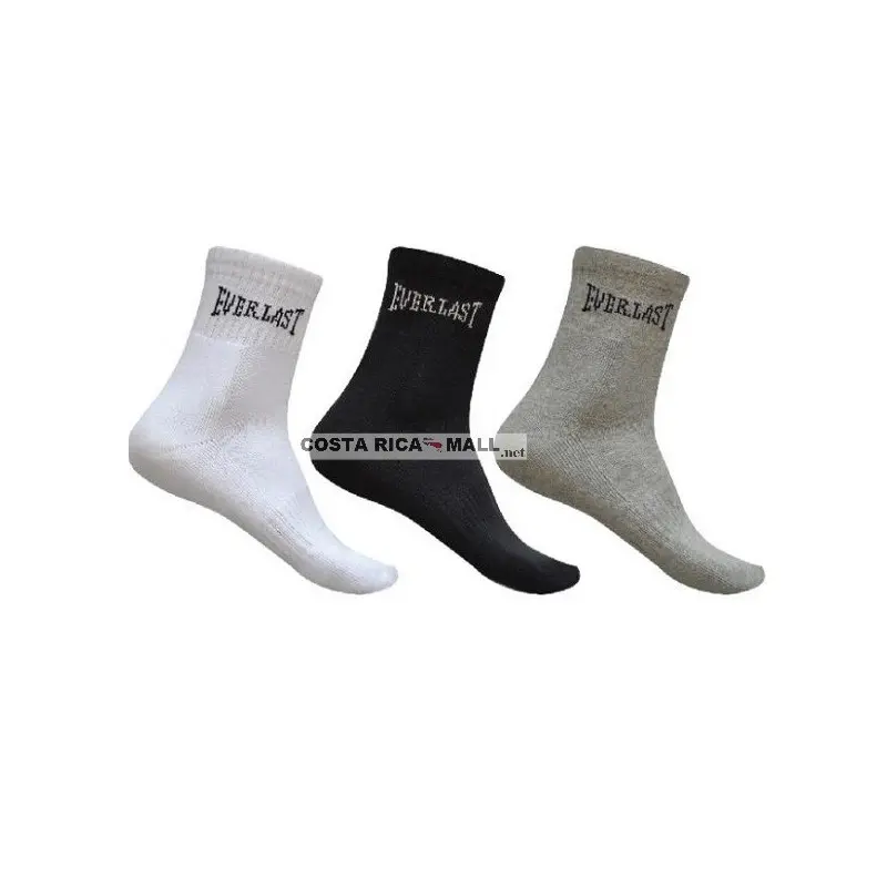 MEDIAS DEPORTIVAS EVPM05-BK EVERLAST. Colores y tallas según disponibilidad.