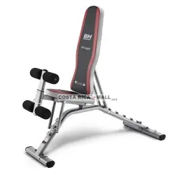 BANCO PARA ABDOMINALES OPTIMA G320 BH. Color negro (puede variar).