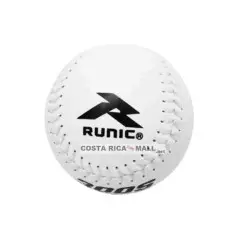 BOLA PARA SOFTBALL 300S-R RUNIC. Color blanco. Por unidad.