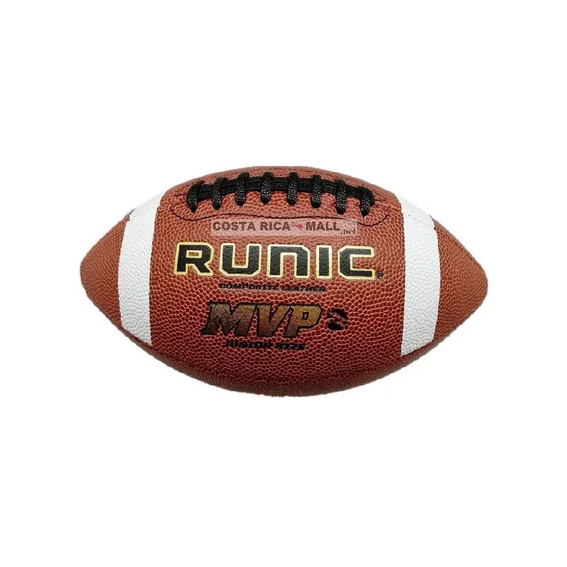 BALON PARA FUTBOL AMERICANO JUNIOR RAFW240JR RUNIC. Color naranja con blanco.
