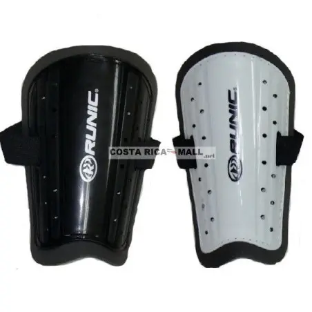 ESPINILLERAS RJG666 RUNIC. Colores blanco y negro según disponibilidad.