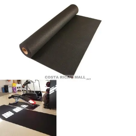 PISO PARA EQUIPO BIOMECANICO LP8222 LIVEPRO. Color negro.