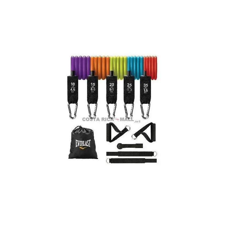 JUEGO COMPLETO DE LIGAS DE RESISTENCIA EVLB9W510 EVERLAST