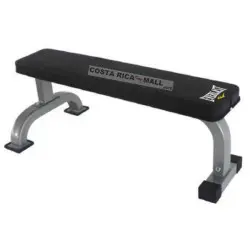 BANCO PLANO CORTO PARA PESAS EVSU1800 EVERLAST. Se envía en caja sellada sin armar.