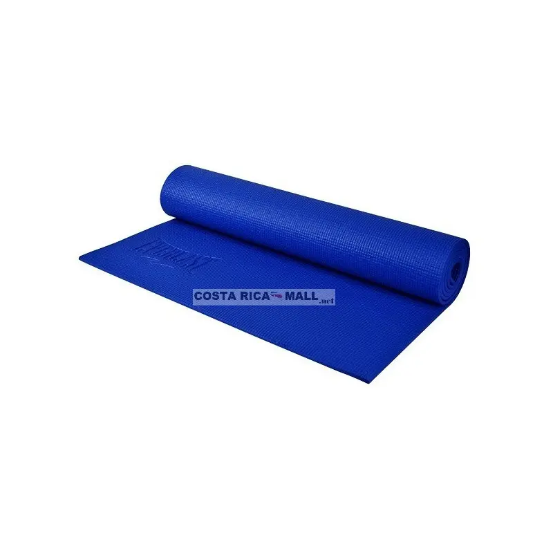 COLCHONETA DE YOGA MAT 4MM EVYM4000 AZUL REY EVERLAST. La colchoneta de yoga mat Everlast de 4mm ofrece acolchado y tracción antideslizante para tu práctica. Ultraligera y lavable, es ideal para yoga en Costa Rica.&nbsp;Dimensiones: 173 x 61 cm.