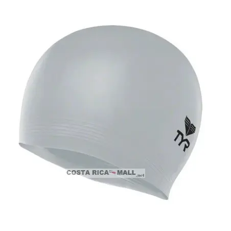 Gorra de Natación Látex LCL040 TYR. Gorra de natación de látex TYR, con diseño acanalado para resistencia al desgarro y reducción de la fricción. Ideal para atletas en Costa Rica.
