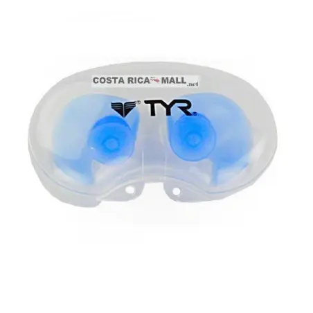 Set de Tapones para Oídos de Natación LEARS420 TYR. Set de tapones para oídos de silicona TYR LEARS420, con diseño de triple brida para un ajuste cómodo y seguro. Incluye estuche portátil.