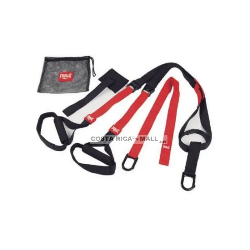 SISTEMA DE SUSPENSION DELUXE EVST9W008 EVERLAST. Color negro con rojo. SISTEMA DE SUSPENSION DELUXE EVST9W008 EVERLAST. Color negro con rojo.