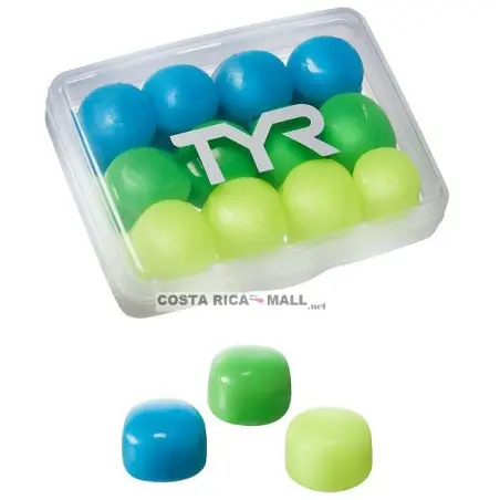 SET PARA NATACION DE TAPONES PARA OIDOS YOUTH LEPY12PK970 TYR