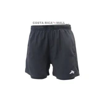 PANTALONETA CON LICRA PARA HOMBRE R59XAM18-BK RUNIC