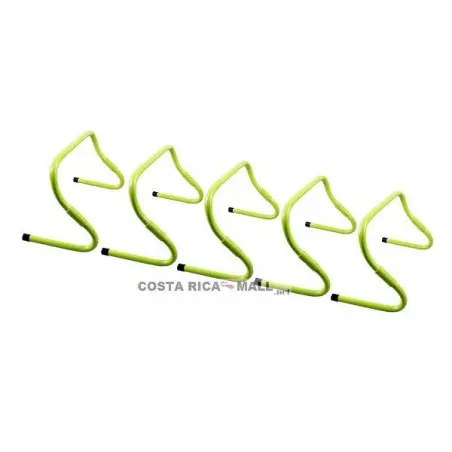 SET DE OBSTÁCULOS RHU9Y500 ENTRENAMIENTO RUNIC. Set de obstáculos de PVC de Runic, ajustables a 6″ y 9″. Ideal para entrenamiento de agilidad, velocidad y coordinación en Costa Rica. Set de 5 obstáculos.