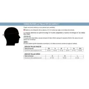 CASCO PARA CICLISMO GRAVITY NEGRO/AZUL BC
